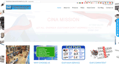 Desktop Screenshot of cinaautoparts.com